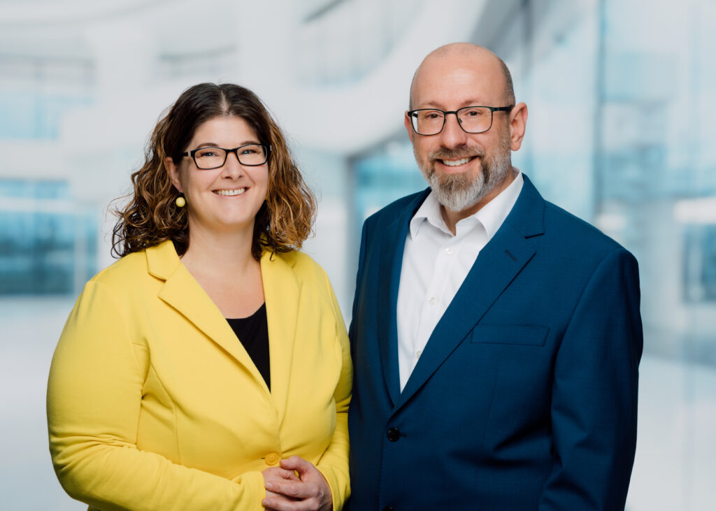 Rebecca und René Lesiewicz als Team von R&R Lesiewicz.